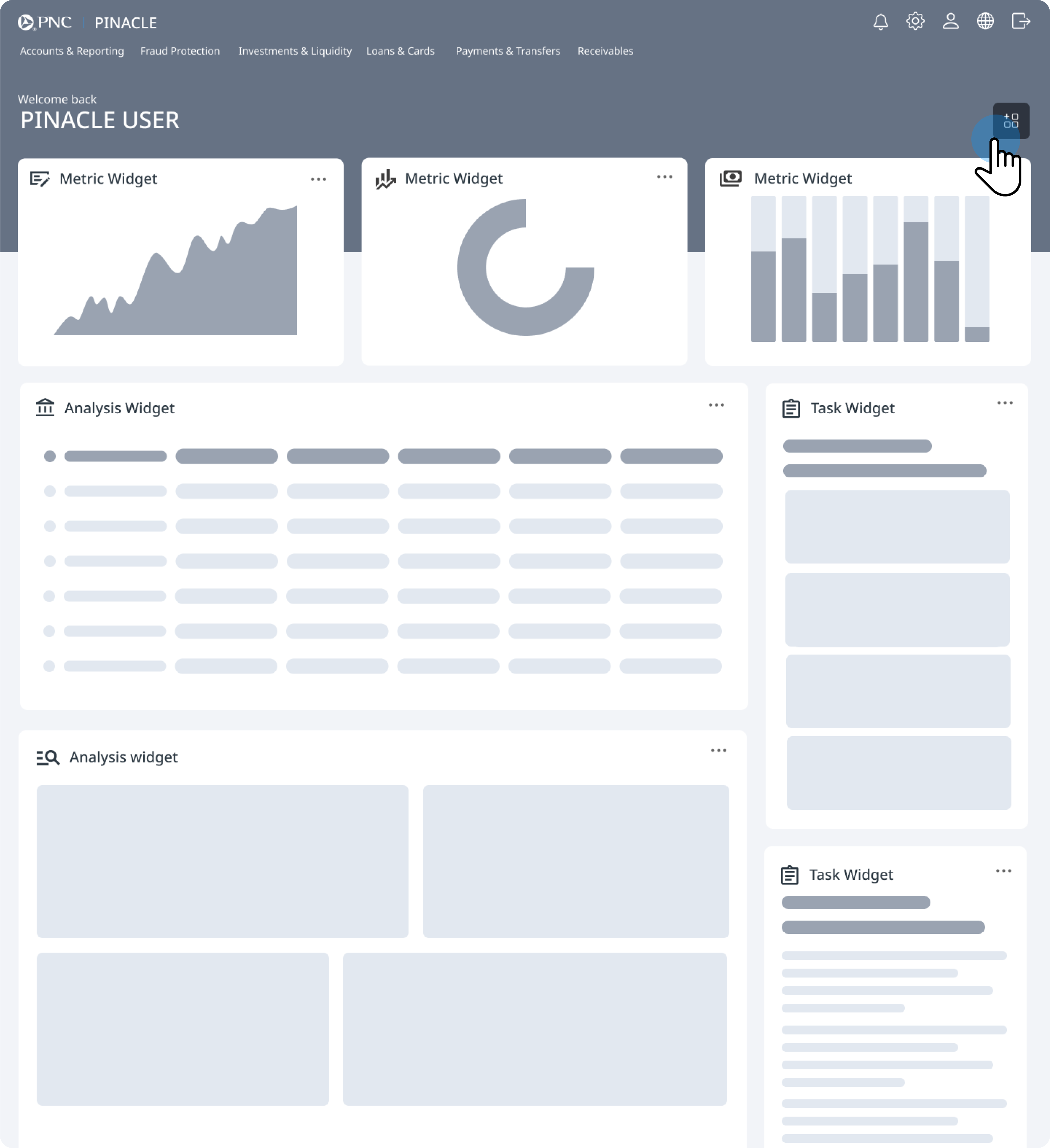 Step 1: Open widget catalog