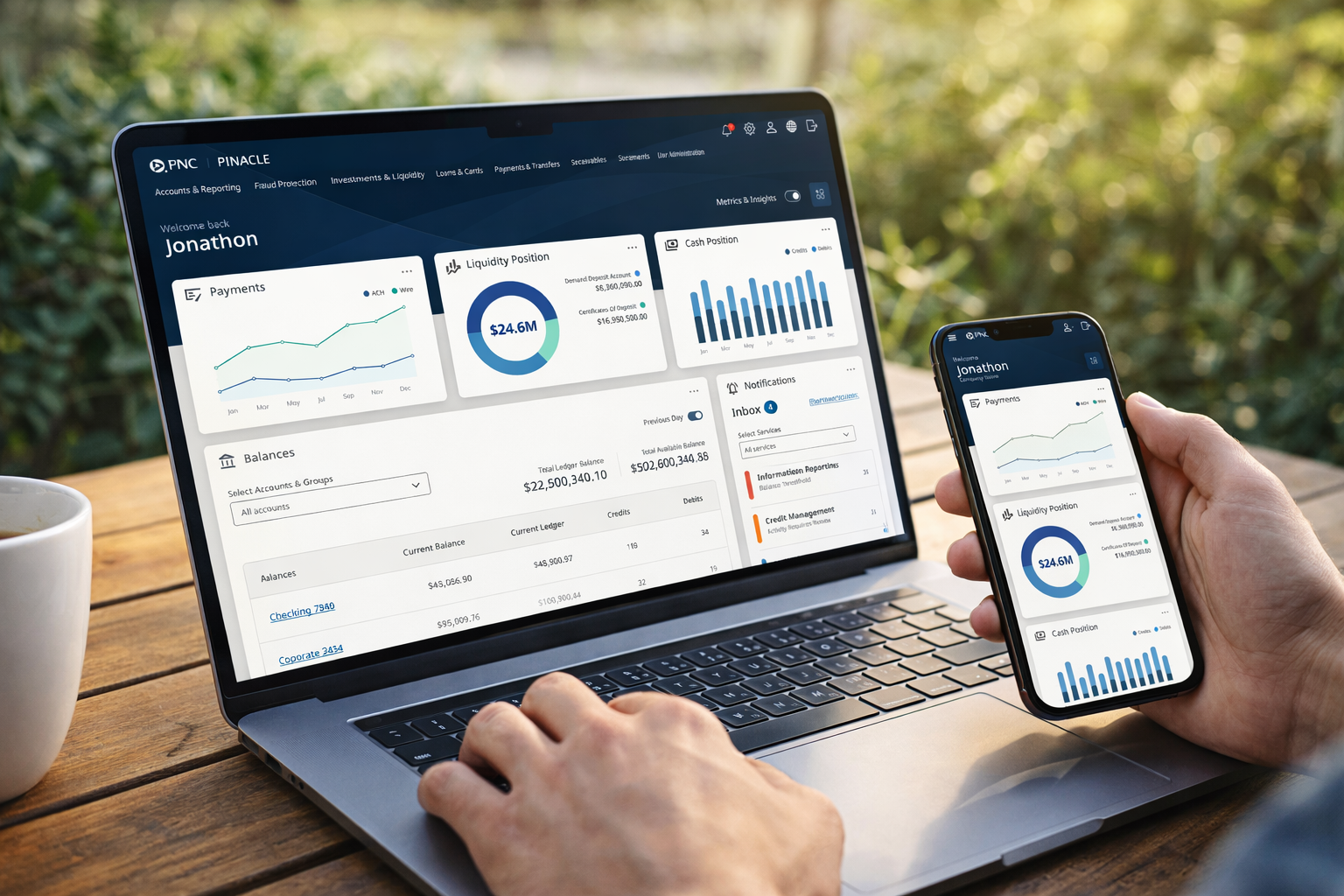 PINACLE dashboard modernization thumbnail
